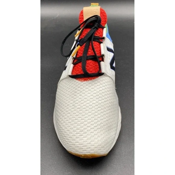 New Balance Men's 10Fresh Foam Cruz v1 Reissue White Faded Custom Cobalt